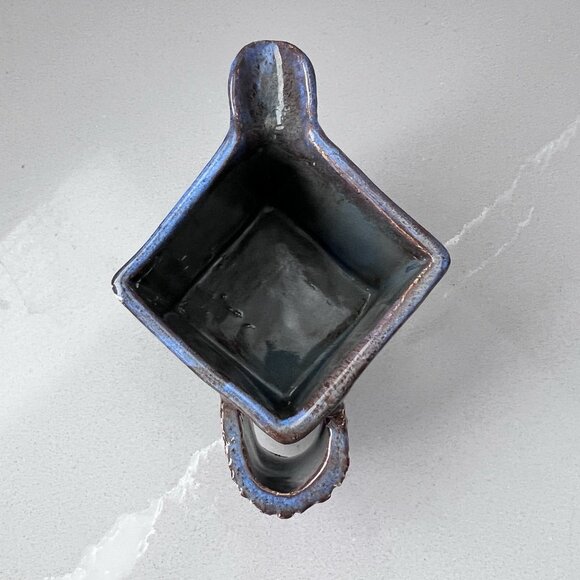 Jenna Basile Vintage Studio Art Pottery Set Of 4 Items TeaPot Jug Bowls 2002-04 - Picture 7 of 16